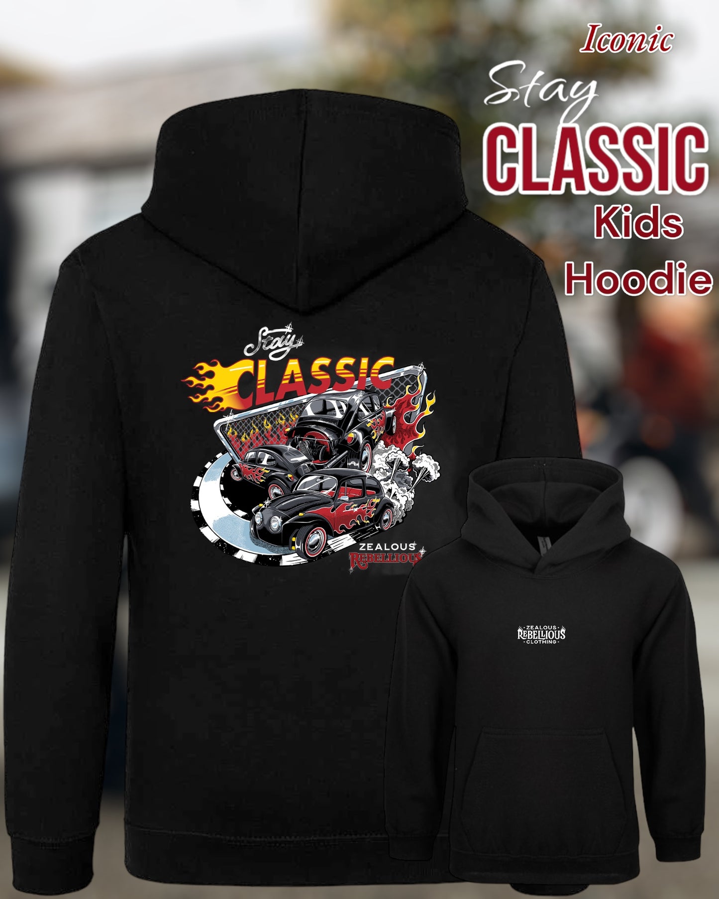 Kids “Stay Classic” Hoodie