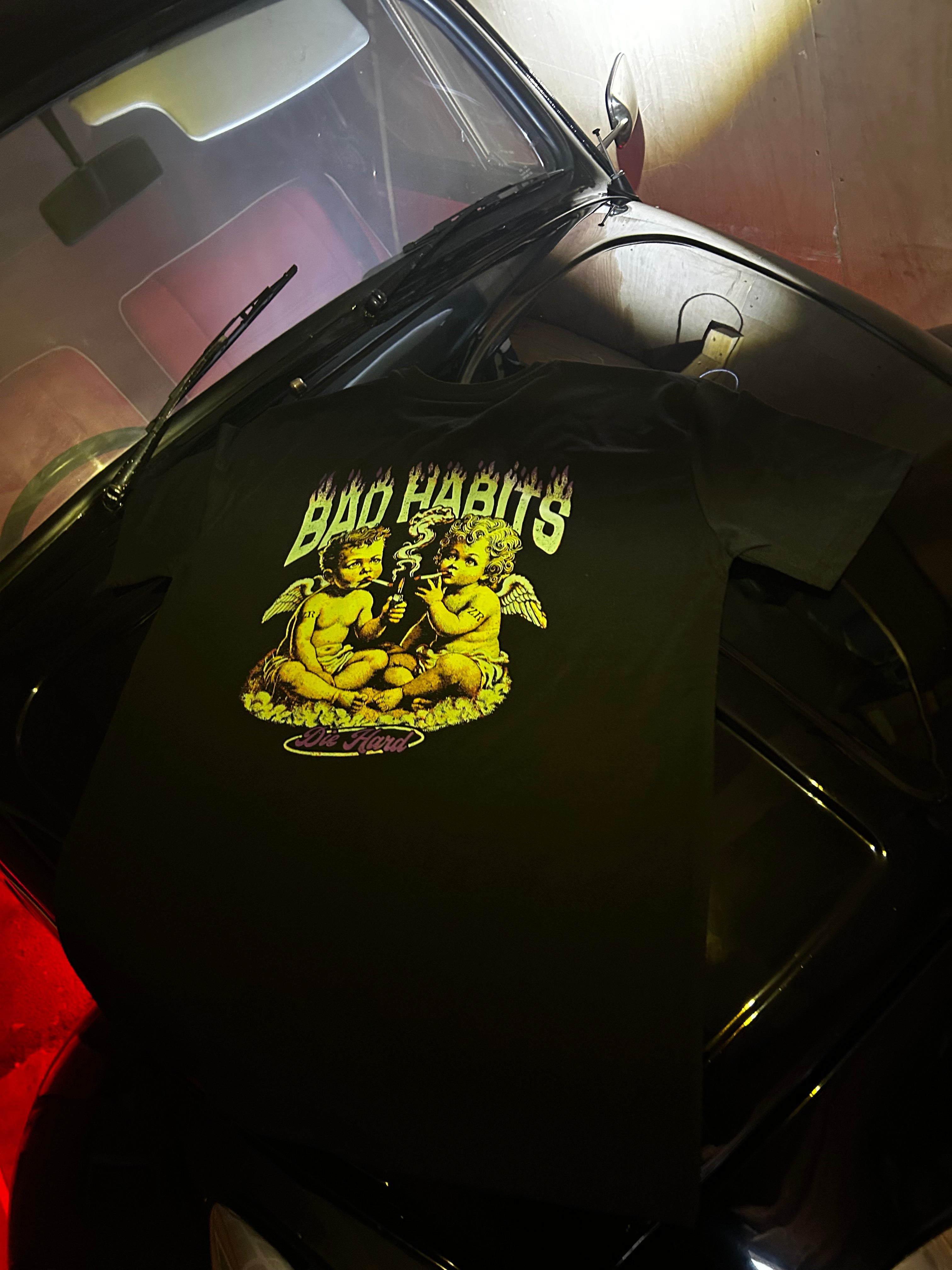 BAD HABITS- DIE HARD TEE