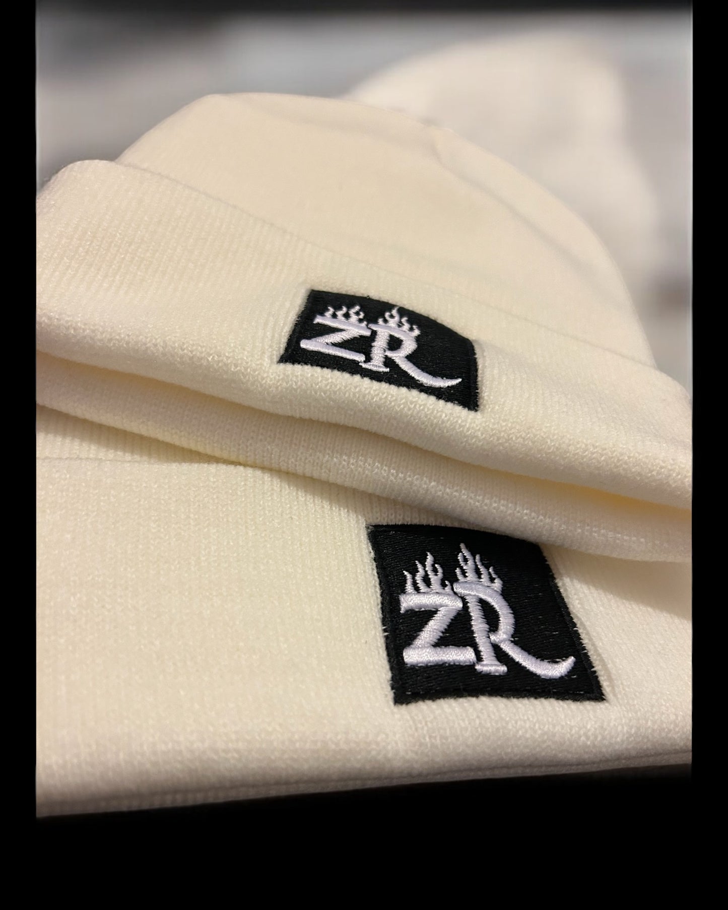 ZR beanie, cream