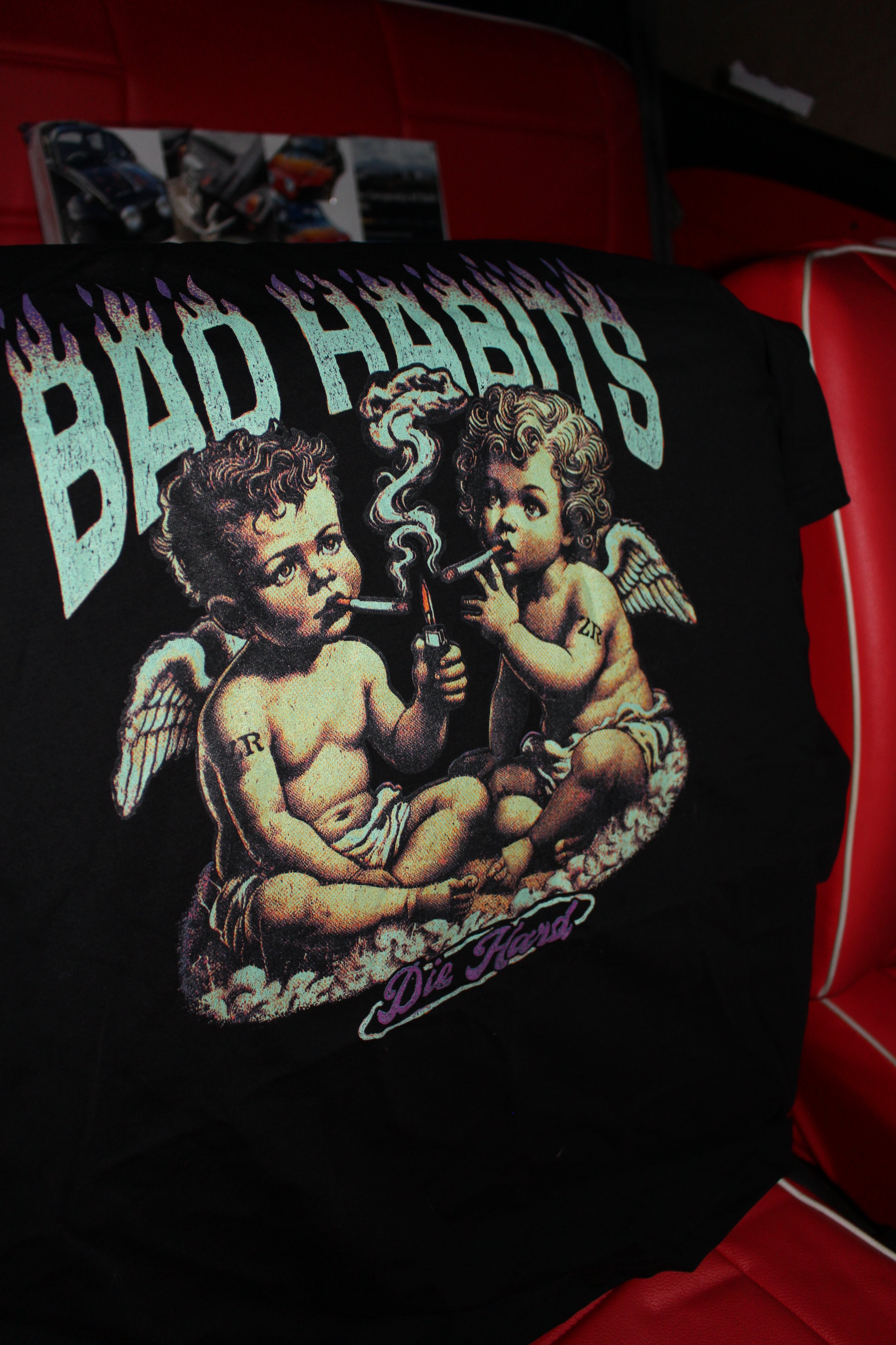 BAD HABITS- DIE HARD TEE